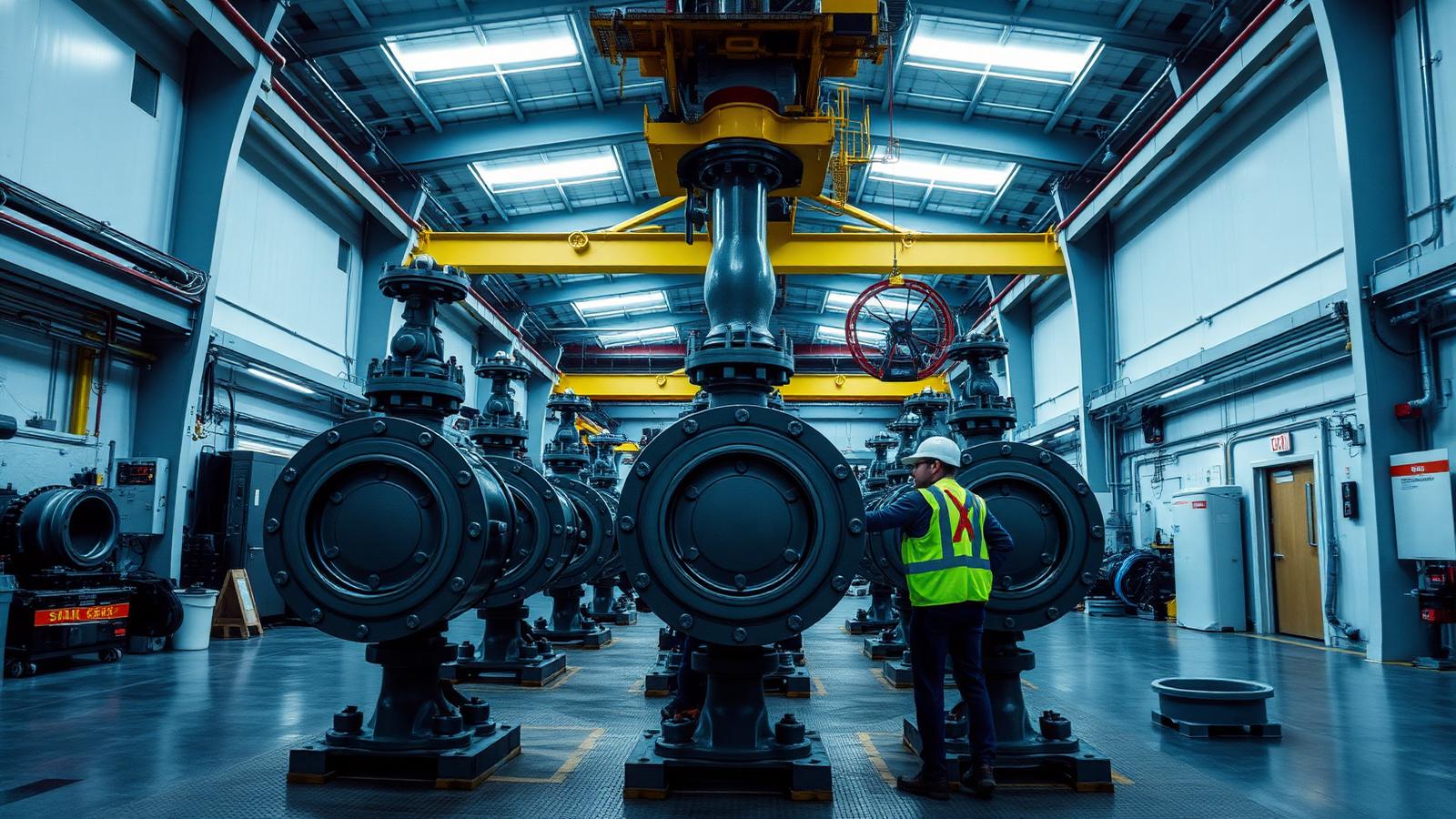 Arya Industries valve manufacturing facility